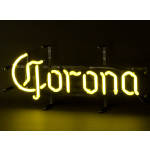 「Corona：コロナビール」のネオン管サイン看板