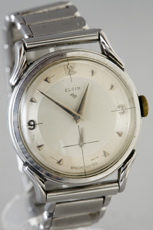 アンティークELGIN：エルジンの手巻き腕時計-02