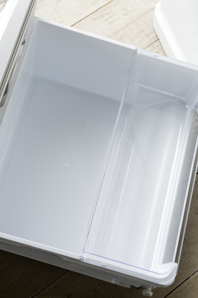 MITSUBISHI：三菱のノンフロン冷凍冷蔵庫「MR-C34X」-12