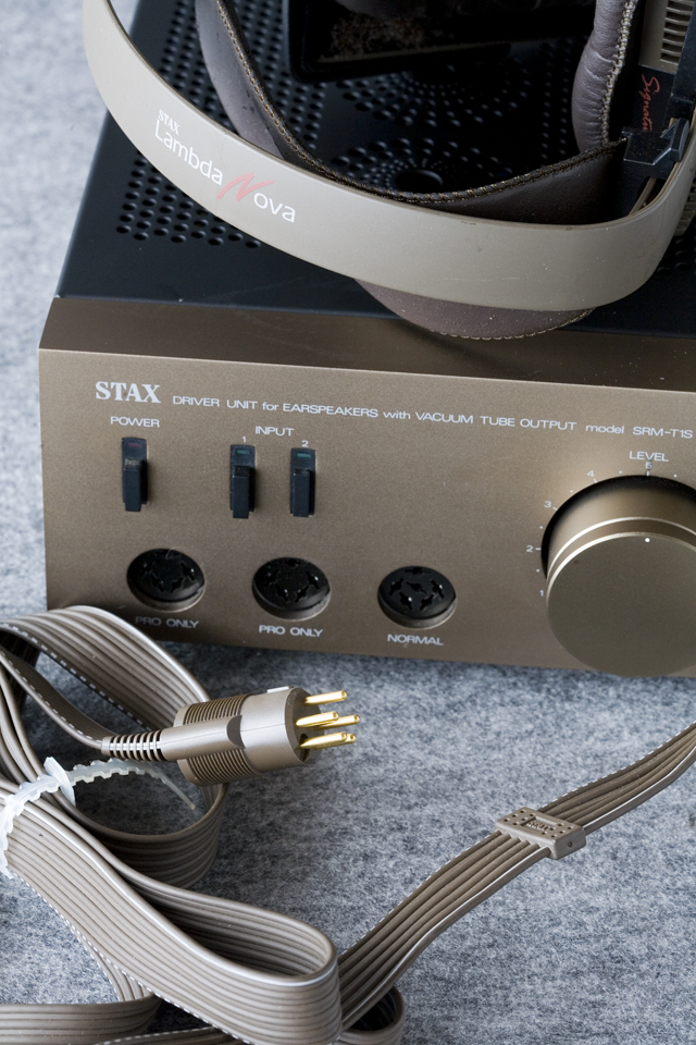 STAX：スタックスの真空管ヘッドフォンアンプ「SRM-T1S」-09