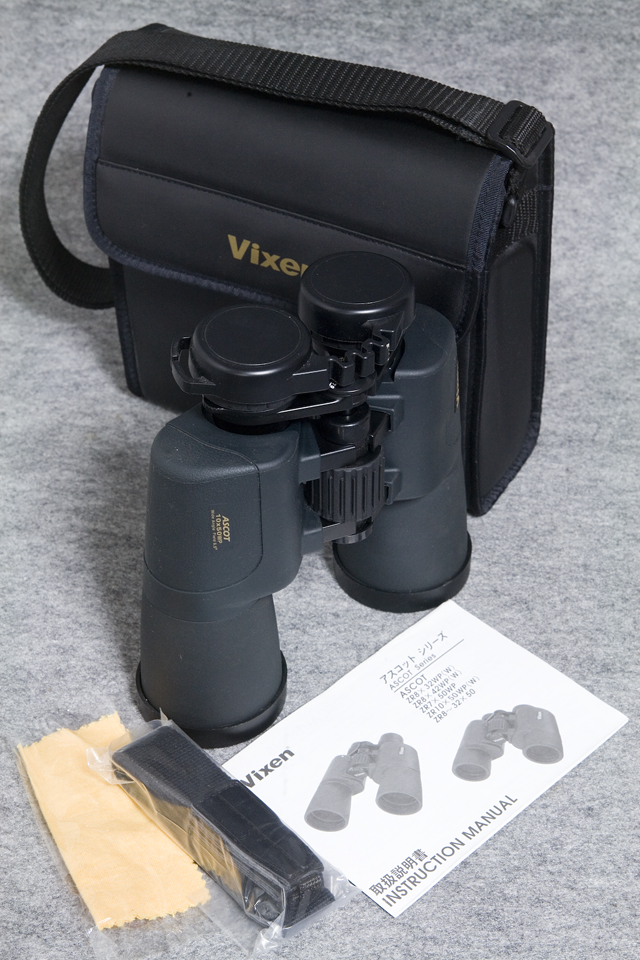 Vixen：ビクセンの双眼鏡「ASCOT：アスコット 10×50WP」-01