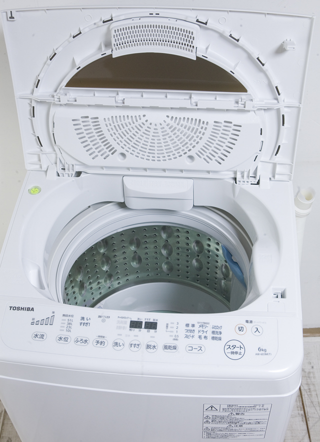 TOSHIBA：東芝の全自動洗濯機「AW-6D3M」-08