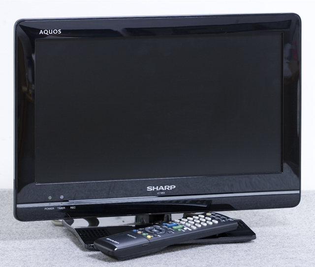 SHARP：シャープの16V型液晶テレビ：TV、AQUOS：アクオス「LC-16K5」-01