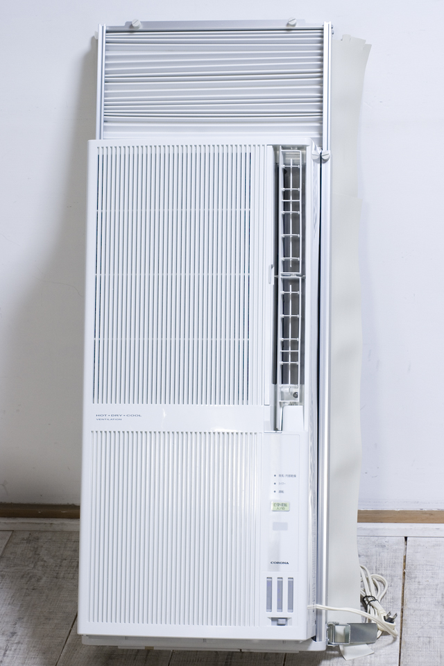 CORONA：コロナの冷暖房兼用窓用ウインドエアコン「CWH-A1813」-01