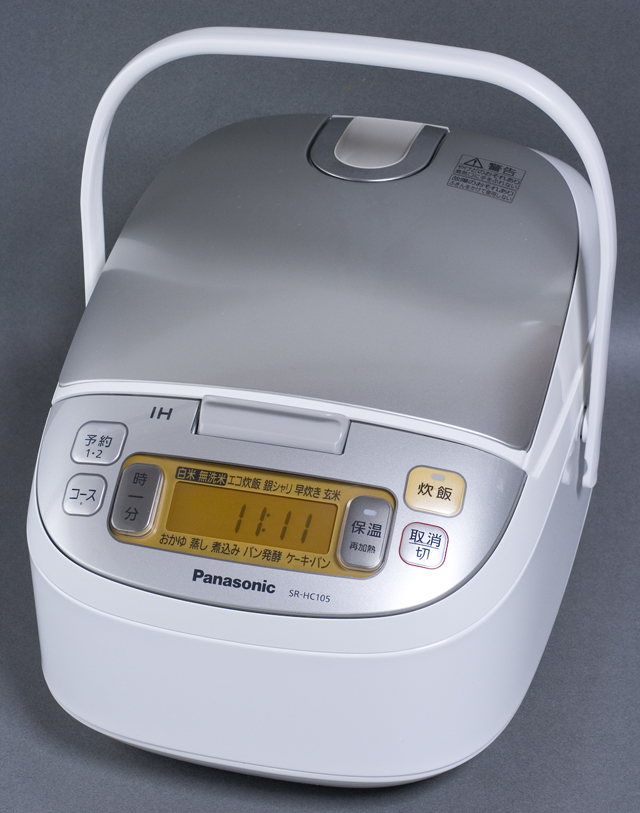 Panasonic：パナソニックのIHジャー炊飯器「SR-HC105」-01