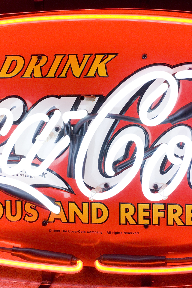 Penny Japan：ペニージャパンの「Coca-Cola：コカ・コーラ」ネオン管サイン看板-02