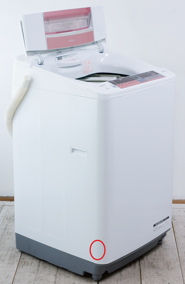 HITACHI：日立の全自動洗濯機「BW-7TV」-03a