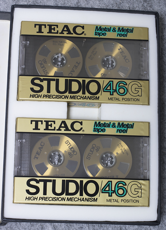 TEAC：ティアックのMETAL POSITION TAPE：メタルポジションテープ「STUDIO/46G：スタジオシリーズ/46分」-01